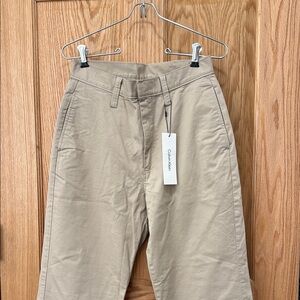 Calvin Klein Tan Chinos Lightweight Cotton Blend